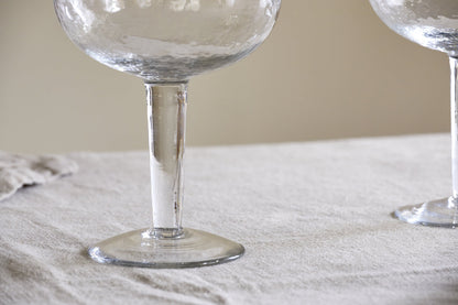 Verre à gin martelé Yala - Transparent (lot de 2)