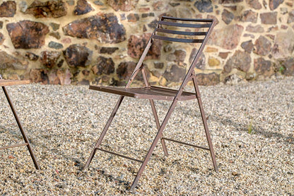 Chaise de bistrot en fer Yealme
