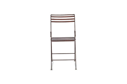 Chaise de bistrot en fer Yealme