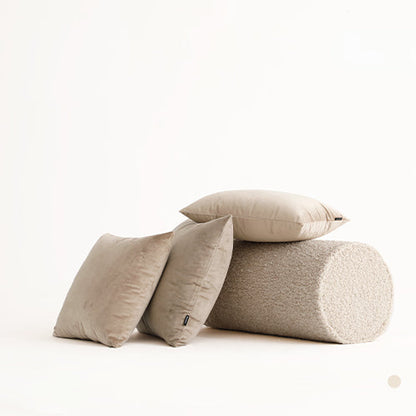 Housse de coussin et insert en velours Gerta