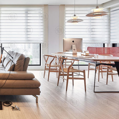 Table à manger scandinave GRAHAM en bois massif Live Edge Nordic