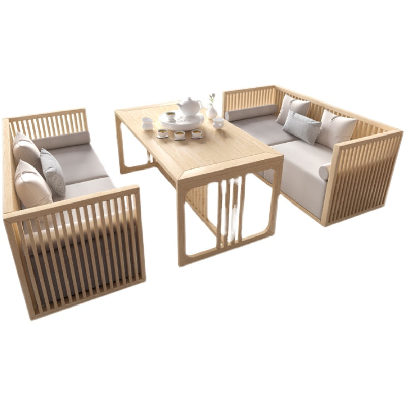 ANIYAH OHIO HILTON Canapé japonais en latex Frêne nordique