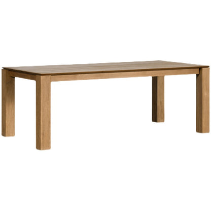 Table à manger moderne LEIA REGIS en bois massif scandinave nordique