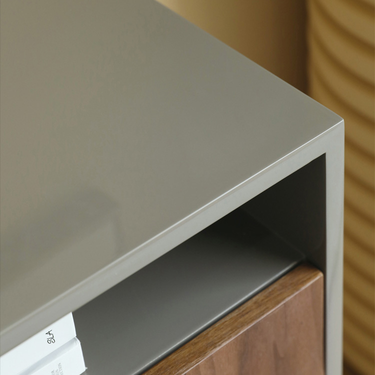 Leflore 1 - Table de chevet à tiroirs