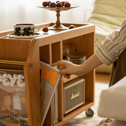 Chariot de rangement et table d'appoint Abelia