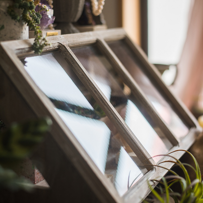 Boîte de présentation vintage Ludie