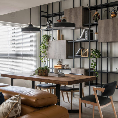 Table à manger de style scandinave américain LILLY RADISSON (4 couleurs, 10 tailles)