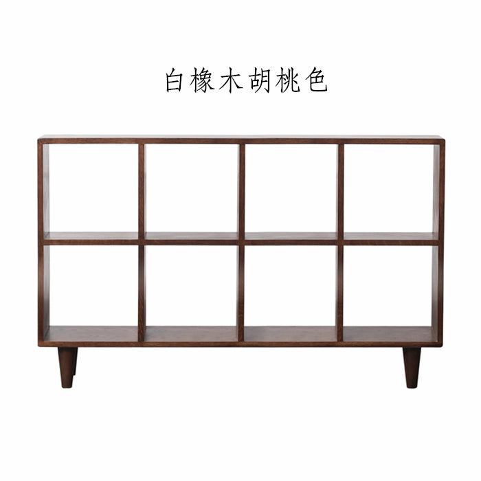 Bibliothèque Madison en teck Cube Nordic en bois massif