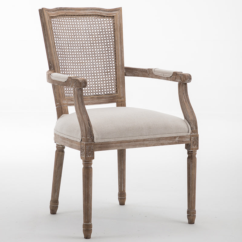 Chaise de salle à manger rétro française EMILIA Queen Ann