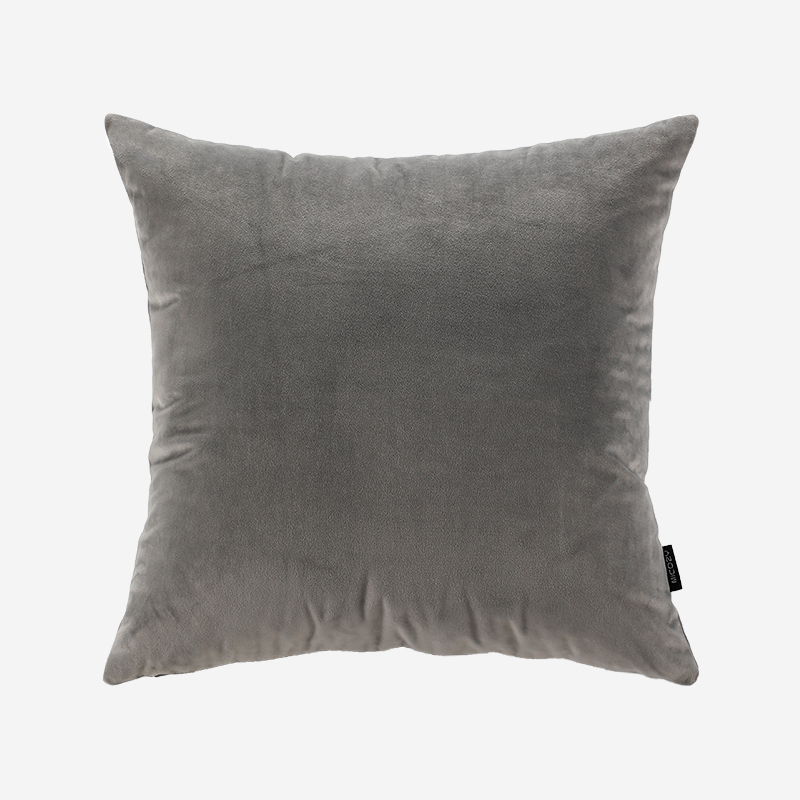 Housse de coussin et insert gris album