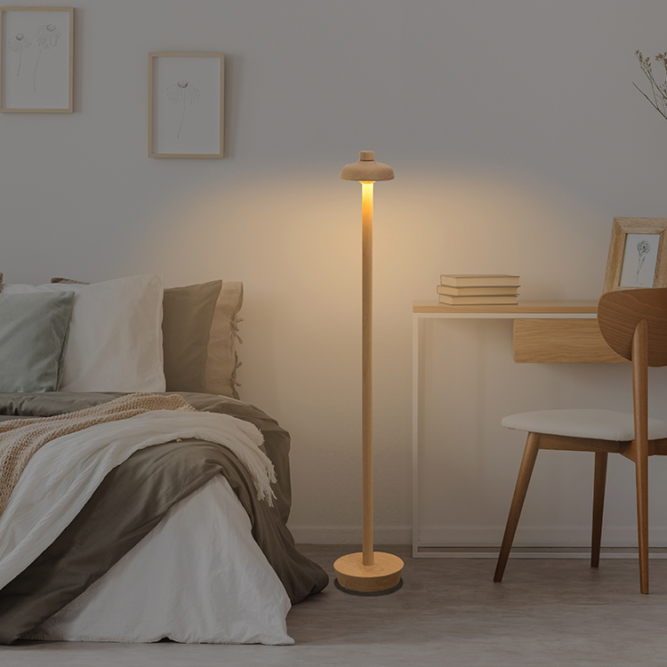 Lampadaire à bouton vertical Brightech