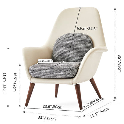 Fauteuil à oreilles Aichele