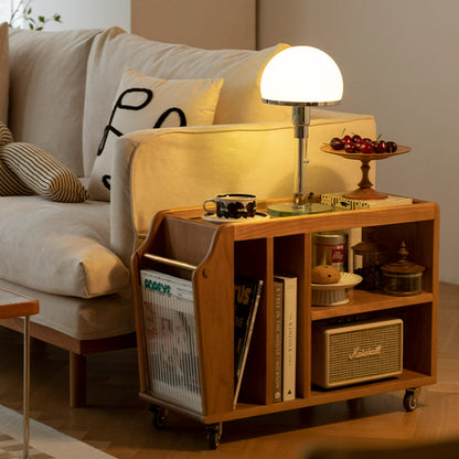 Chariot de rangement et table d'appoint Abelia