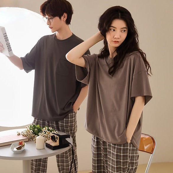 Ensemble pyjama pour couple Abeer 