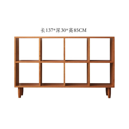 Bibliothèque Madison en teck Cube Nordic en bois massif