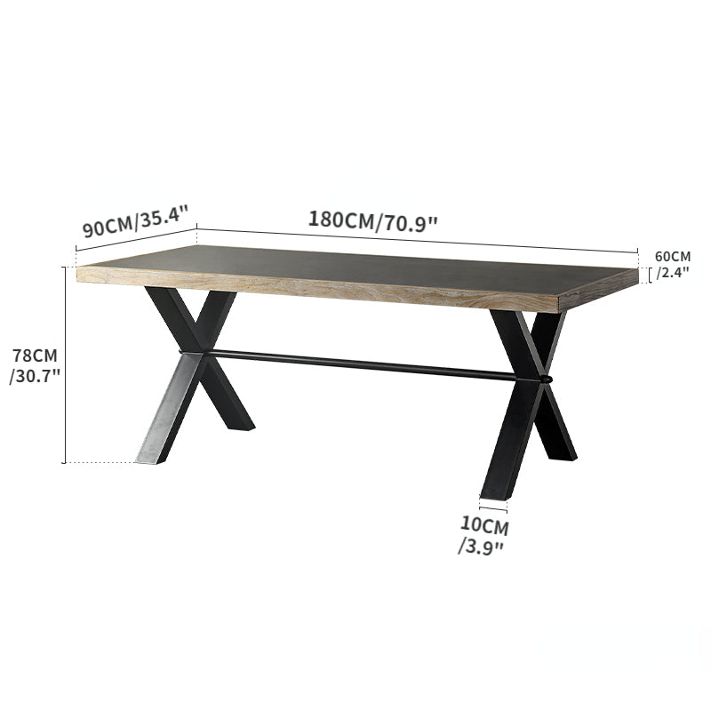 Table à manger sur piédestal Hollins
