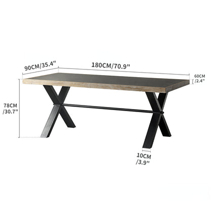 Table à manger sur piédestal Hollins