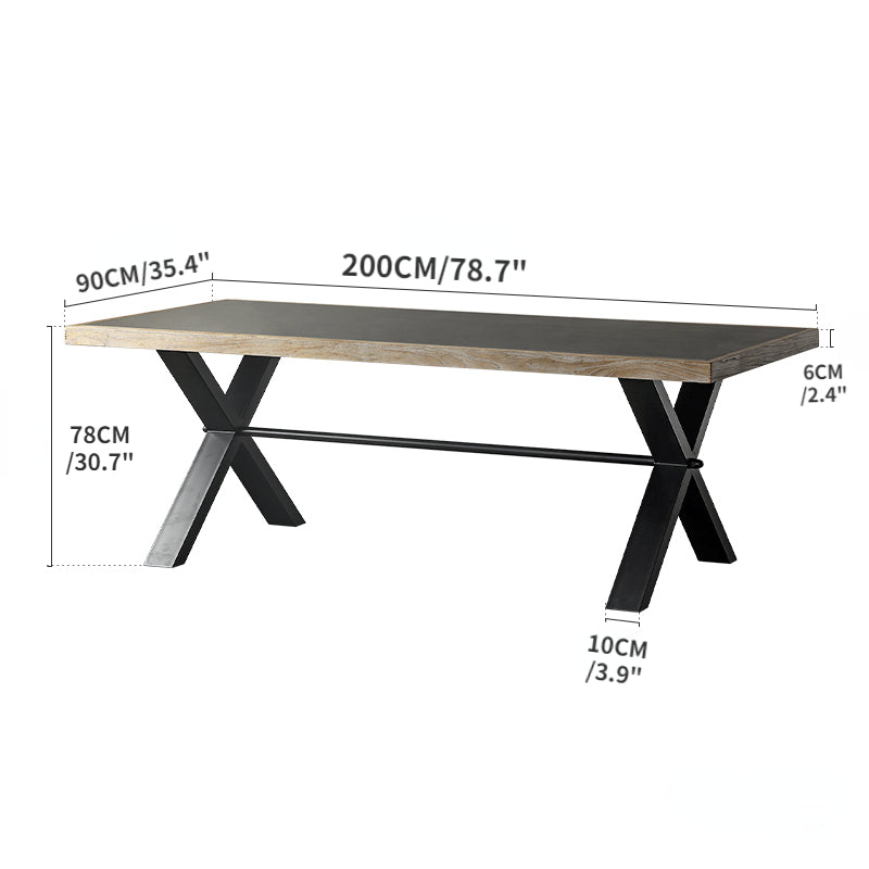 Table à manger sur piédestal Hollins