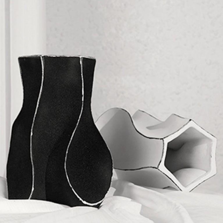 Vase de table en céramique Guillory