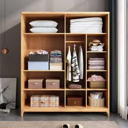 Armoire nordique moderne en bois massif CARSON