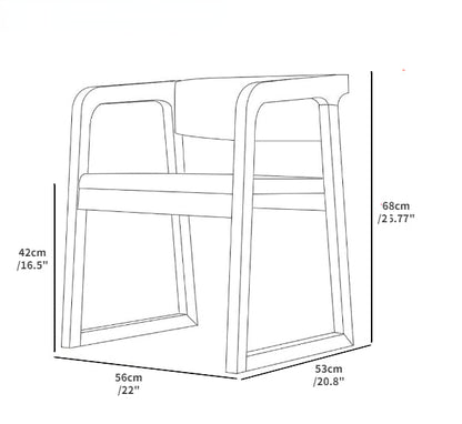 Fauteuil en bois massif Keiper (lot de 2)