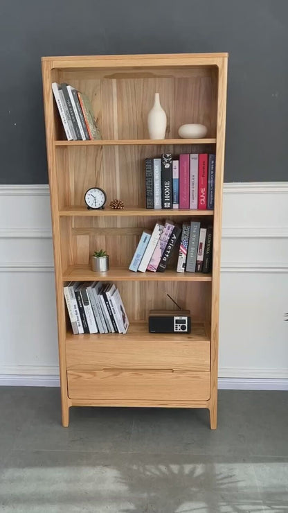 Bibliothèque scandinave LEONARDO Étagère à livres Style nordique