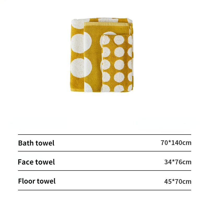 Ensemble de serviettes de bain Carlock (lot de 3)