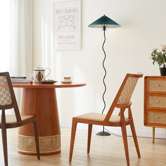 Chaise de salle à manger en rotin Elvira (ensemble de 2 ou 4)