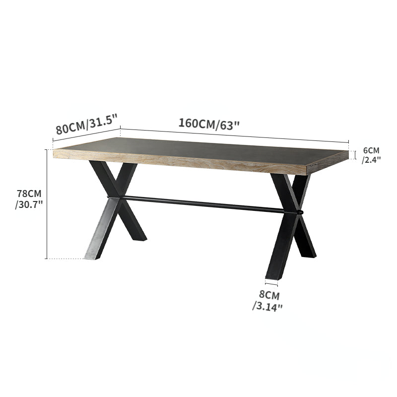 Table à manger sur piédestal Hollins