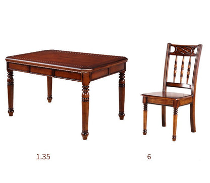 Blakely BOSTON HILTON Ensemble de table à manger de style américain italien (4 à 6 places)