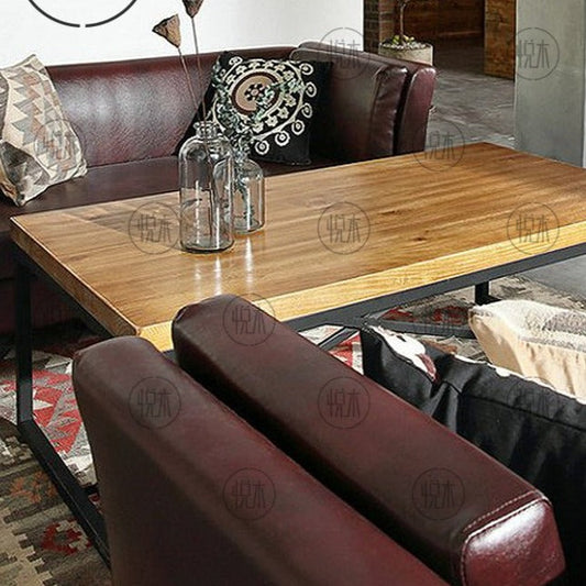 Table basse nordique japonaise Juniper RADISSON en bois massif américain 