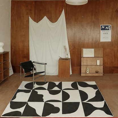 Tapis de zone abstrait Devon