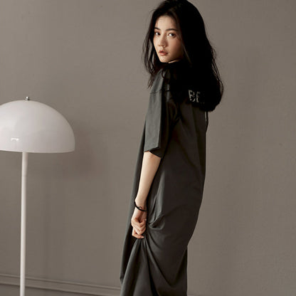 Chemise de nuit slim en coton Elsie 