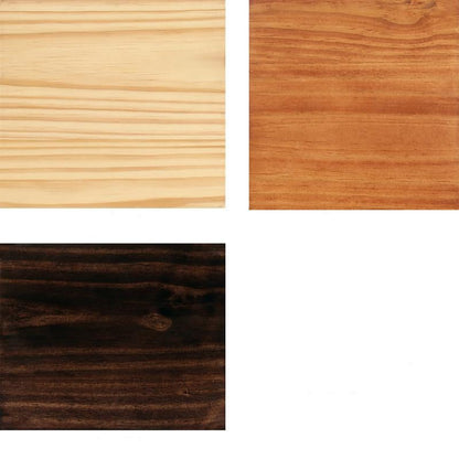 Séparateur d'affichage modulaire ADAM Cube en pin massif de Nouvelle-Zélande