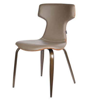 Chaise de salle à manger en similicuir Carvelho (lot de 2) 