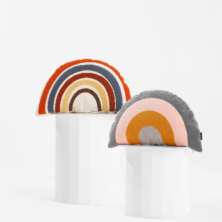 Coussin arc-en-ciel Bungalow