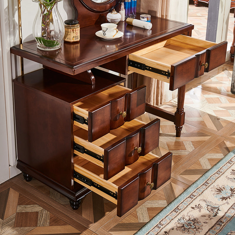 Coiffeuse CHARLOTTE Hilton American Country avec miroir 