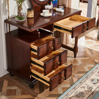 Coiffeuse CHARLOTTE Hilton American Country avec miroir 