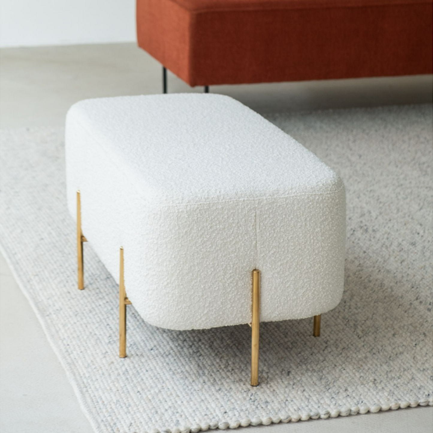 Pouf rectangulaire Kosinski