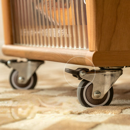 Chariot de rangement et table d'appoint Abelia