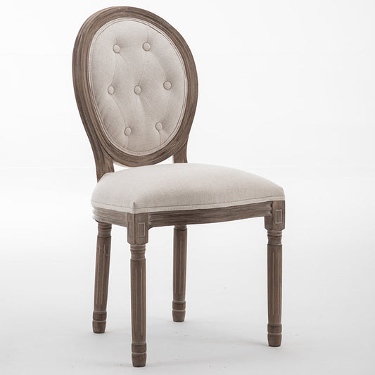 Chaise de salle à manger rétro française EMILIA Queen Ann