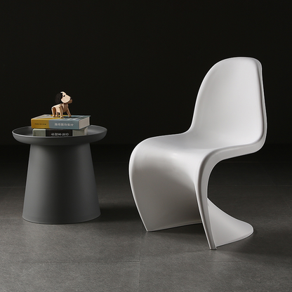 Chaise courbe Augustine (lot de 2) 