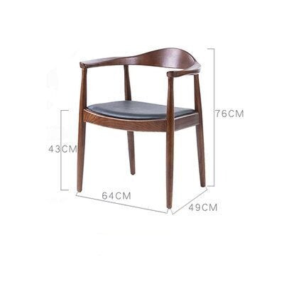 Table à manger moderne AMIRA en bois massif de style nordique 