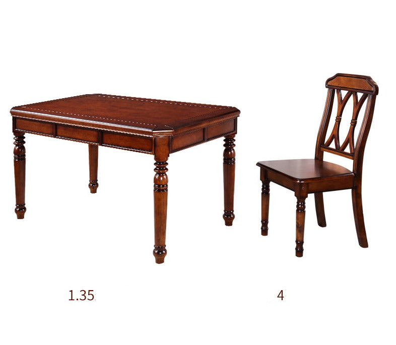 Blakely BOSTON HILTON Ensemble de table à manger de style américain italien (4 à 6 places)