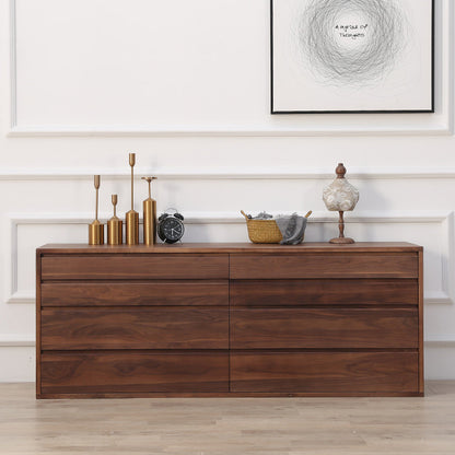 Commode LIA CONRAD Commode à tiroirs Armoire scandinave nordique en bois massif