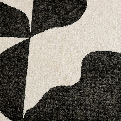 Tapis de zone abstrait Devon