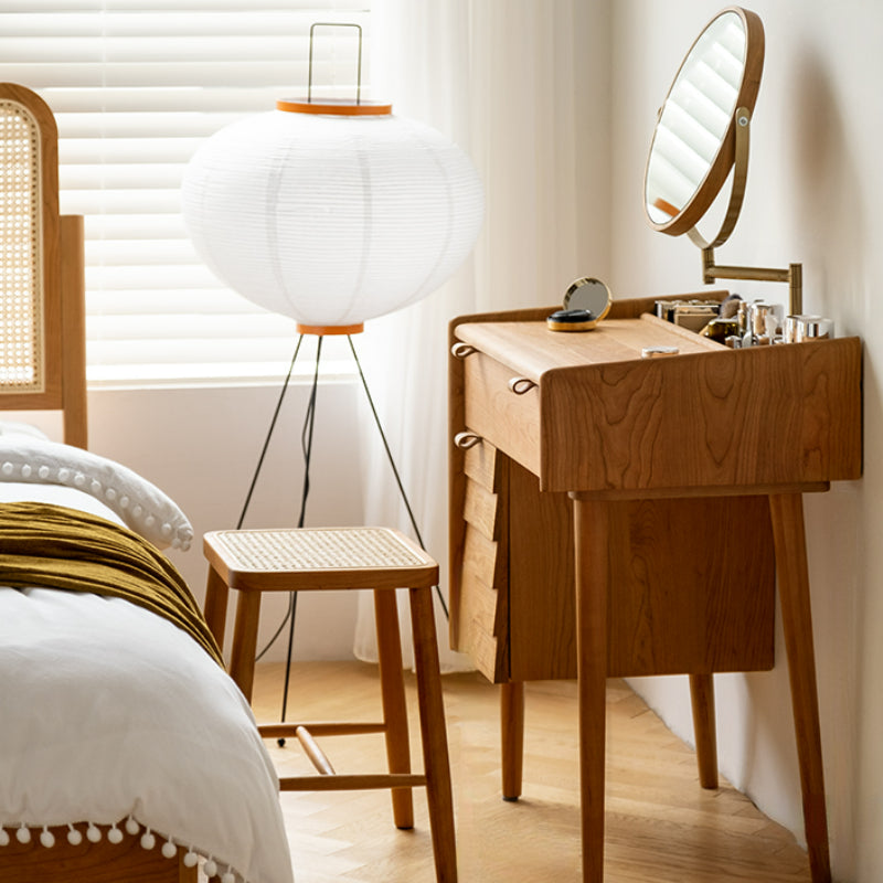 Coiffeuse en bois massif Carlina