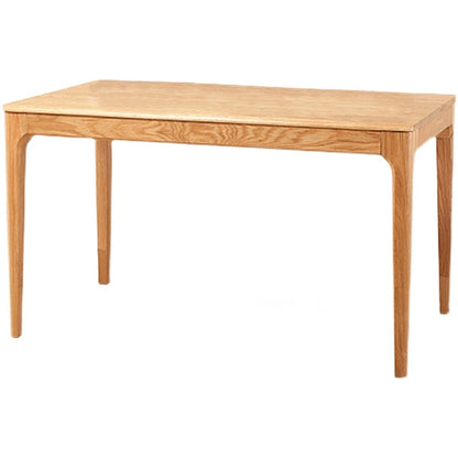 JAKIRA Table à manger et chaise en bois massif japonais nordique scandinave