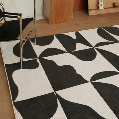 Tapis de zone abstrait Devon