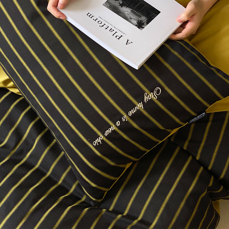 Ensemble de draps à rayures Arrian